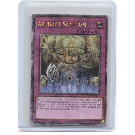 Quarter Century Stampede Artifact Sanctum (Quarter Century Secret Rare) Foil Quarter Century Secret Rare 1st Edition #RA