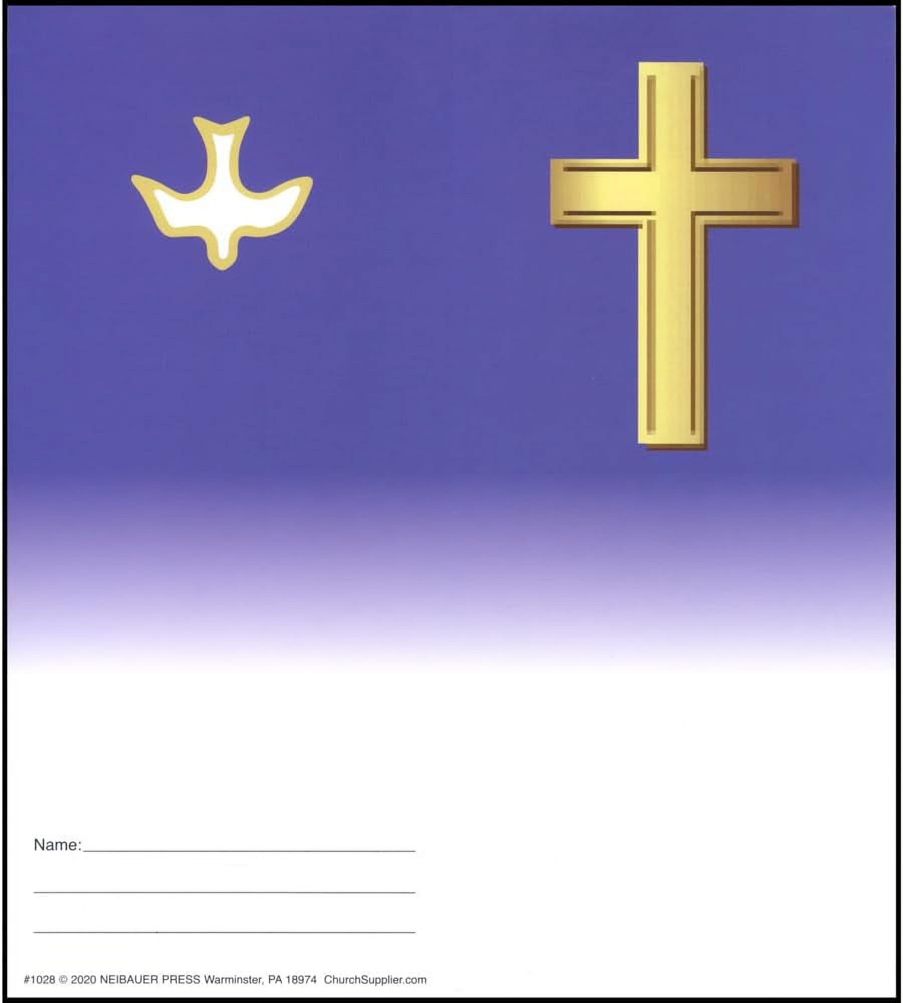 Quarter Coin Folders for Christian Organizations Fundraising Holds 10.