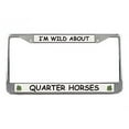 thumbnail image 1 of Quarter Horse License Plate Frame (Chrome) 5 Year Warranty, 1 of 1