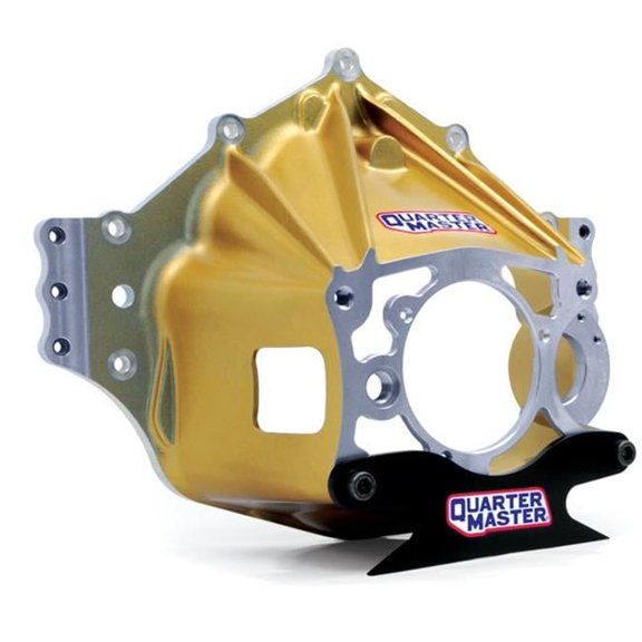 Quarter Master 110150R 5.5 in. Optimum Reverse Mount Magnesium Bell Housing for Chevy Model