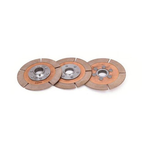 Quarter Master Pro Series 7.25 in. Clutch Disc Pack - 3 Disc - Chevy 1.12 in. x 10 Spline