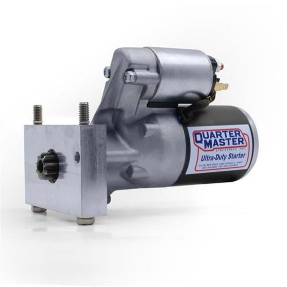 Quarter Master Ultra-Duty Starter for Chevy 153 - 168 Tooth Flywheels & Flexplates