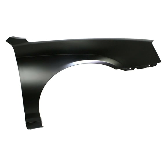 Quarter Panel Front Right Passenger Side Primed Steel Without Molding Holes - Automotive Replacement Part