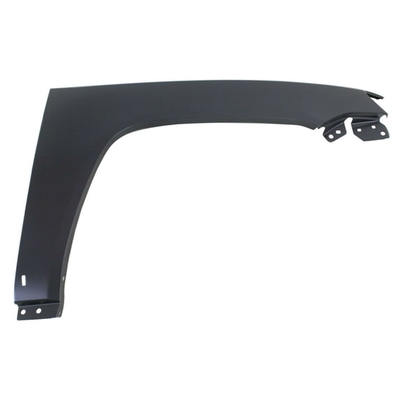 Quarter Panel Front Right Passenger Side Primed Steel Without Molding Holes Replacement Part
