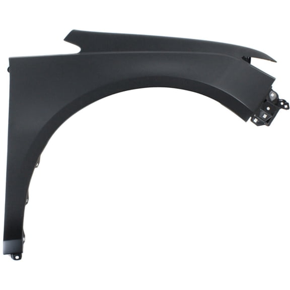 Quarter Panel Front Right Passenger Side Primed Steel Without Molding Holes with Interchange Part Numbers