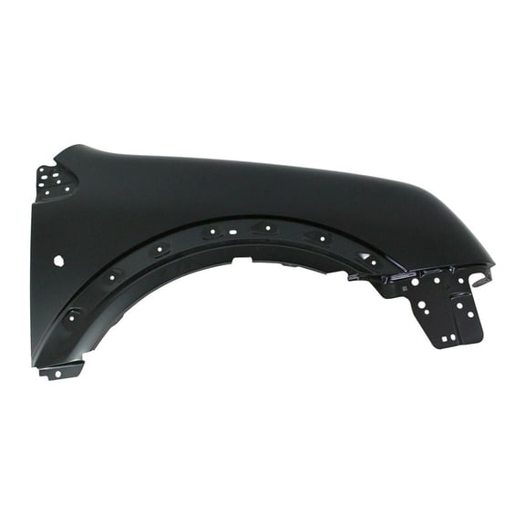 Quarter Panel Front Right Passenger Side Primed Steel Without Molding Holes with Turn Signal Light Hole
