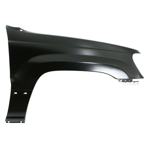 Quarter Panel Front Right Passenger Side Primed Steel with Body Cladding and Molding Holes