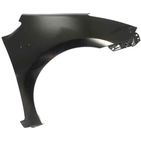 Quarter Panel Front Right Passenger Side Primed Steel with Molding Holes Without Turn Signal Light Hole