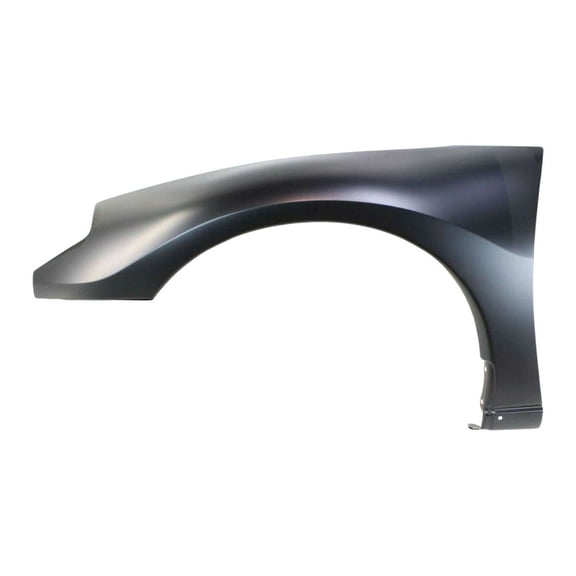 Quarter Panel Front Side Primed Steel with Molding Holes - 1 Piece
