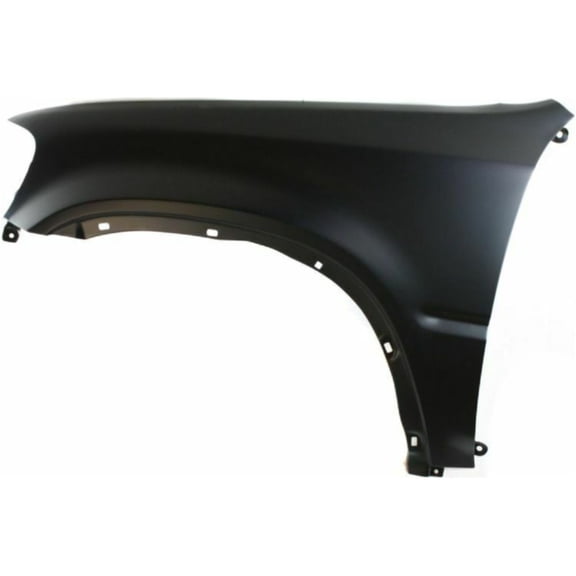 Quarter Panel - Left Driver Side - Primed Steel With Molding Holes