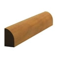 thumbnail image 1 of EWQR13 Quarter Round 1/2" x 3/4" Moulding Trim. Unfinished, 1 of 7