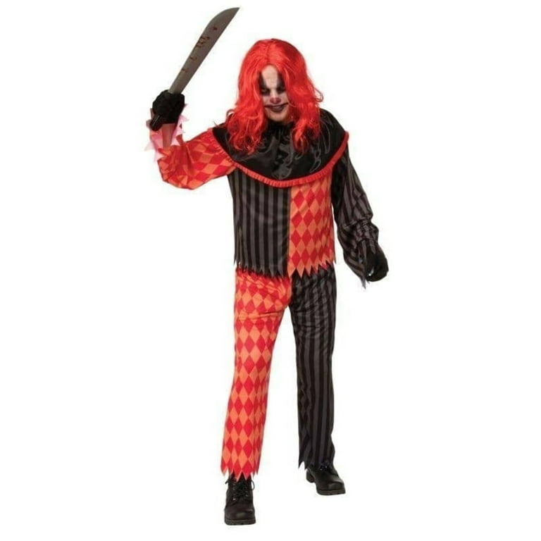Quarter Sawn Clown Adult Costume Quarter Sawn Clown Adult Costume