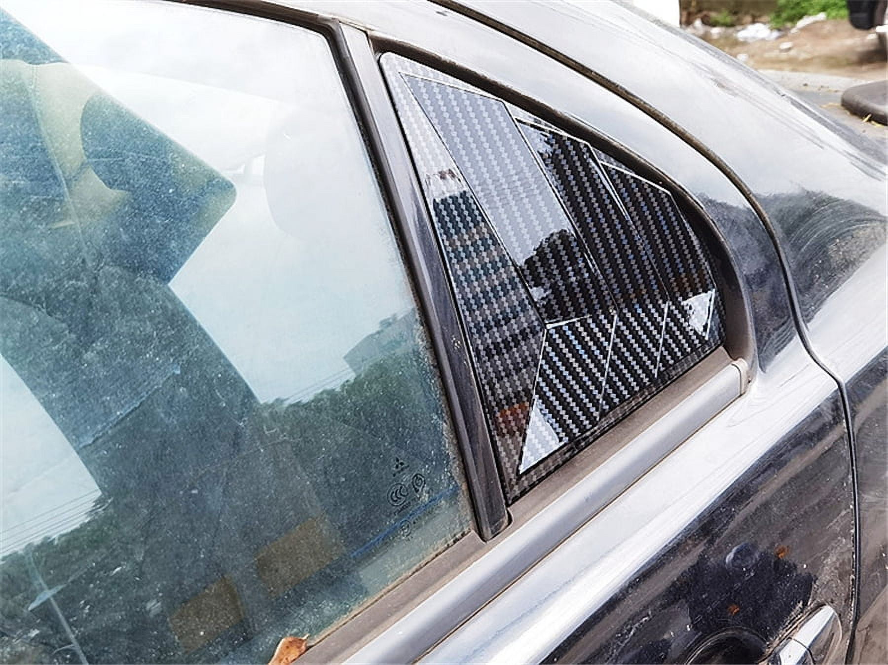 Quarter Window Louver Shutter Cover Side Vent For Mitsubishi Lancer EVO