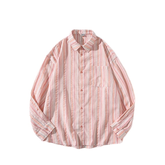 Quarter Zip Sweater Men Knit Clearance Shirts Casual Plaid Turn down Collar Button Long Sleeve Shirt Blouse