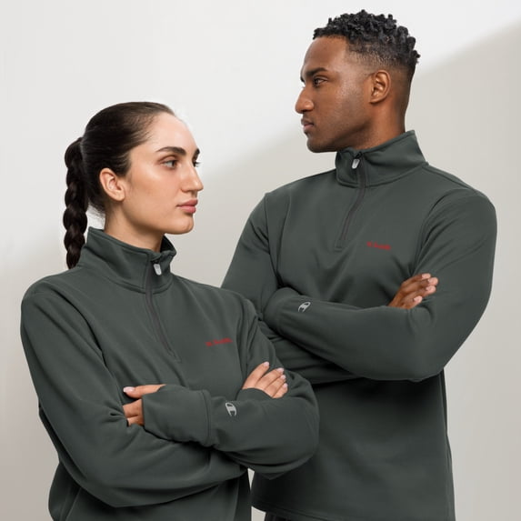 Quarter zip pullover (Stealth, S)
