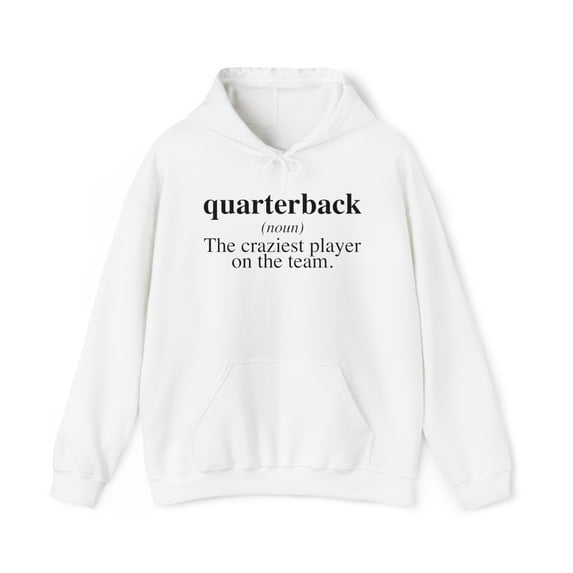 Quarterback Definition Football Hoodie, Gifts, Hooded Sweatshirt