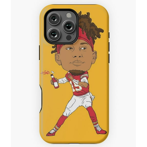 Quarterback Ketchup KC Art N3678 Phone Case for iPhone 17 16 15 14 13 12 11 Pro Max