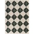 thumbnail image 1 of Quarterman Diamond Shag Area Rug, 1 of 5