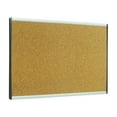 thumbnail image 1 of Quartet ARCB2414 Cubicle Arc Frame Colored Cork Board 14 x 24 Tan Aluminum Frame, 1 of 4