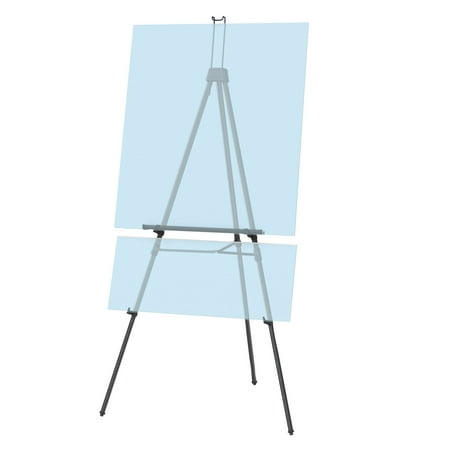 Quartet Portable Telescoping Easel, Heavy-Duty, Black 56EX