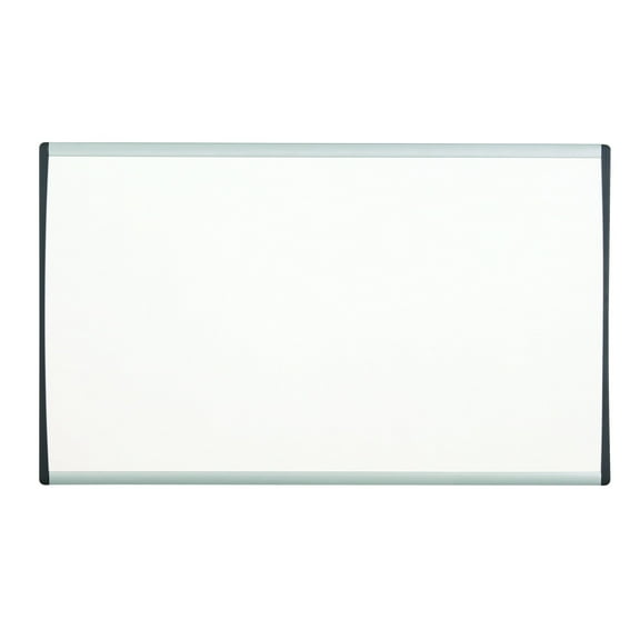 Quartet Arc Cubicle Whiteboard, 24" x 11", Magnetic, Aluminum Frame