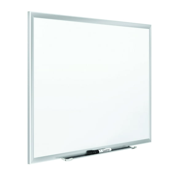 Quartet Classic DuraMax Porcelain Magnetic Whiteboard 96 x 48 8 x 4 Silver