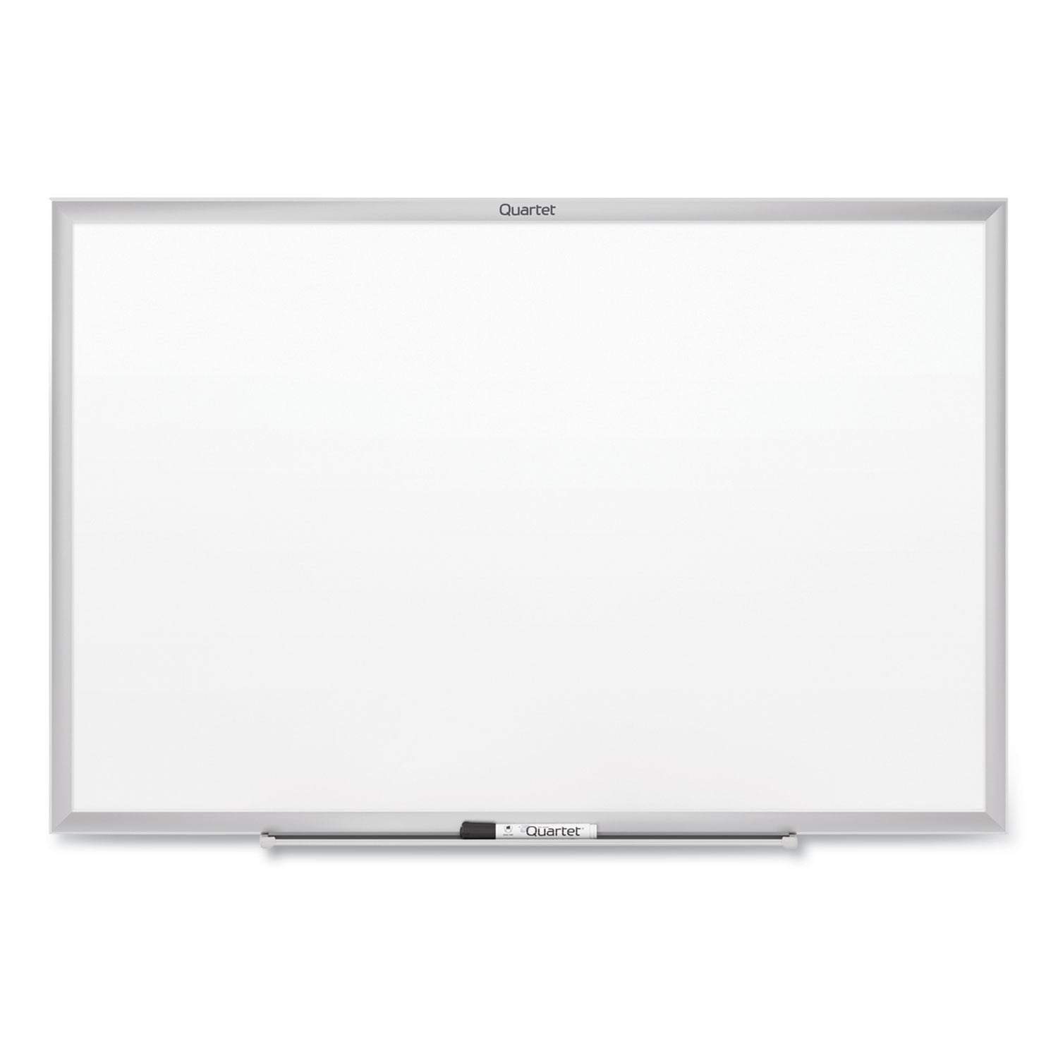 Quartet Classic Series Nano-Clean Dry Erase Board, 48" x 36", White Surface, Satin Aluminum Frame