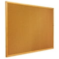 thumbnail image 1 of Quartet Classic Series Cork Bulletin Board, 24 x 18, Oak Finish Frame, 1 of 6