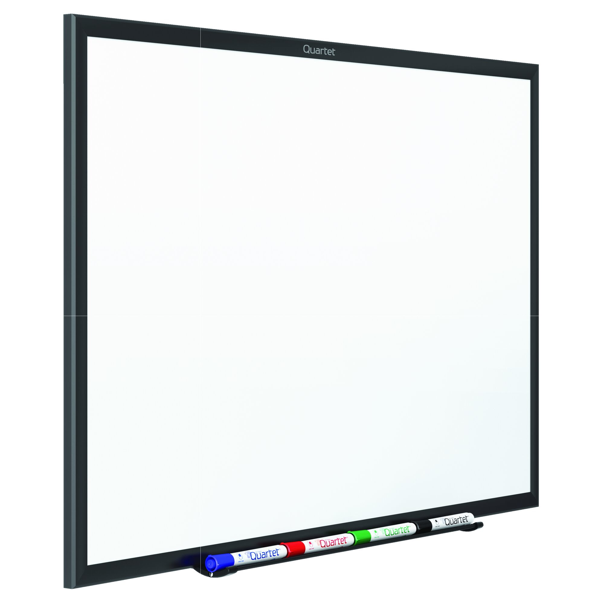 Quartet Classic Total Erase Dry-Erase Board, 24" x 18" (2' x 1.5'), Black Aluminum Frame
