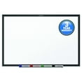 thumbnail image 1 of Quartet Black Frame Standard Whiteboard - 60" Width X 36" Height - White Melamine Surface - Black Aluminum Frame - Film - Wall Mount - 1 Each (s535b), 1 of 6