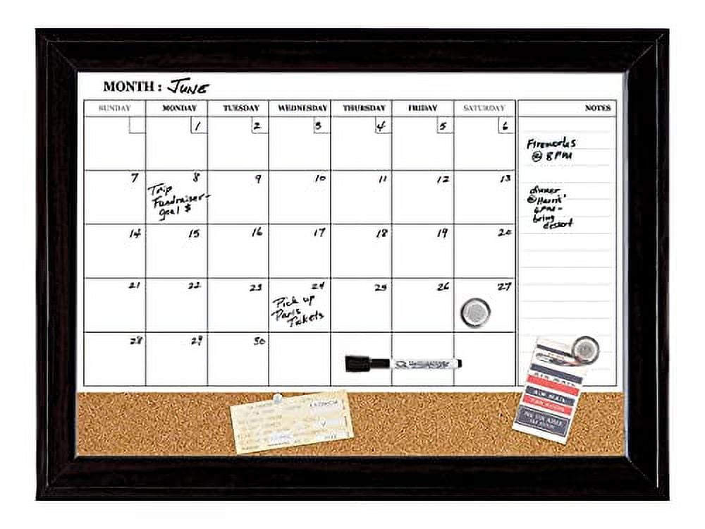 Quartet Combination Magnetic Whiteboard Calendar Corkboard 17 quot x 23 Quartet Combination Magnetic Whiteboard Calendar Corkboard 17 quot x 23