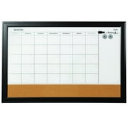 Quartet Combo Dry-Erase & Bulletin Board Black 817537