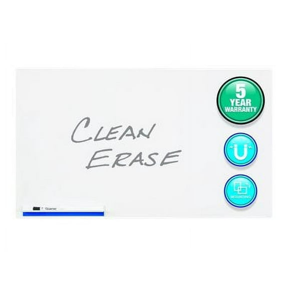 Quartet Continuum - Whiteboard - wall mountable - 25.98 in x 15 in - painted steel - magnetic - white