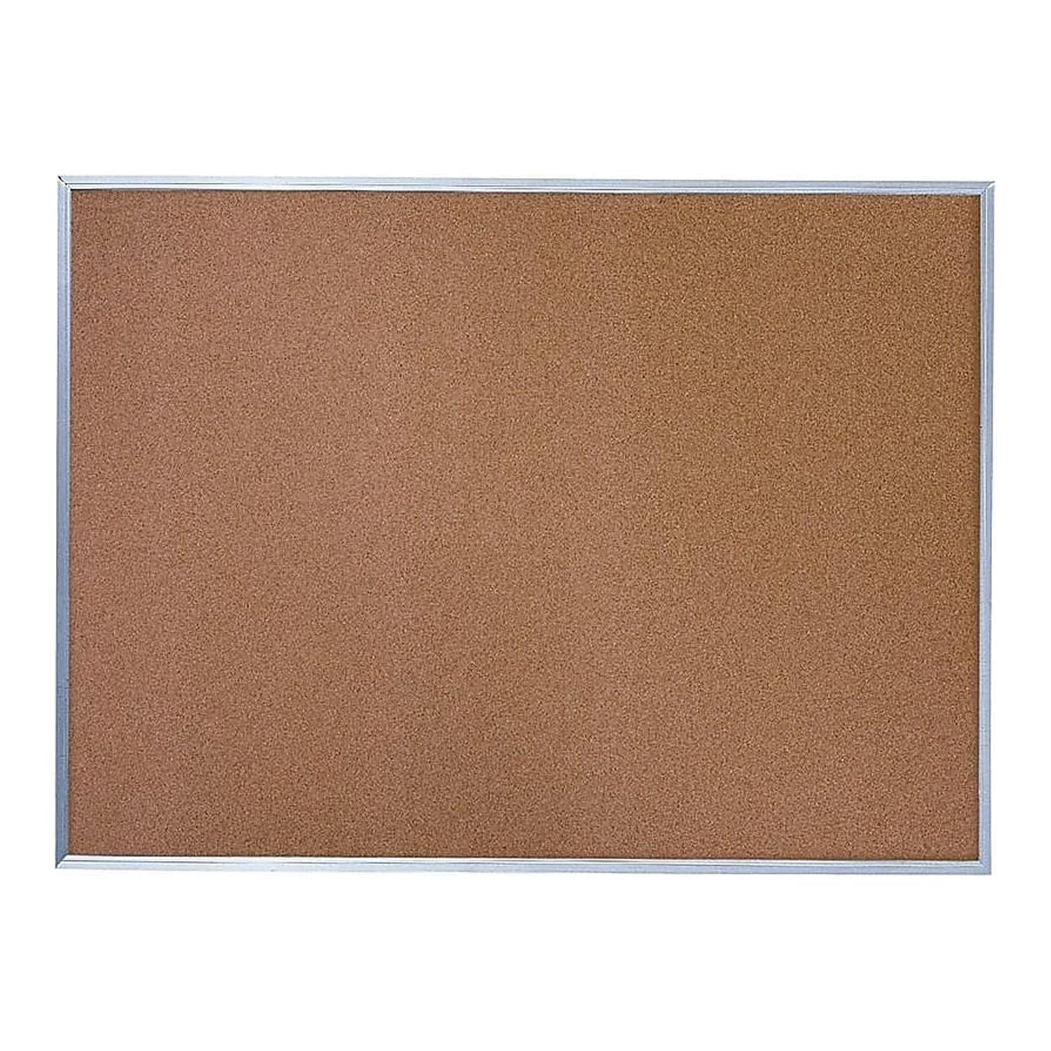 Quartet Cork Bulletin Board Aluminum Frame 6' 85348