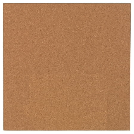 Quartet Cork Bulletin Board Tile, 14" x 14", Frameless (48112)