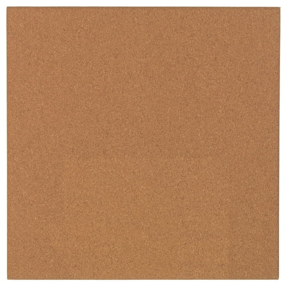 Quartet Cork Bulletin Board Tile, 14" x 14", Frameless (48112)