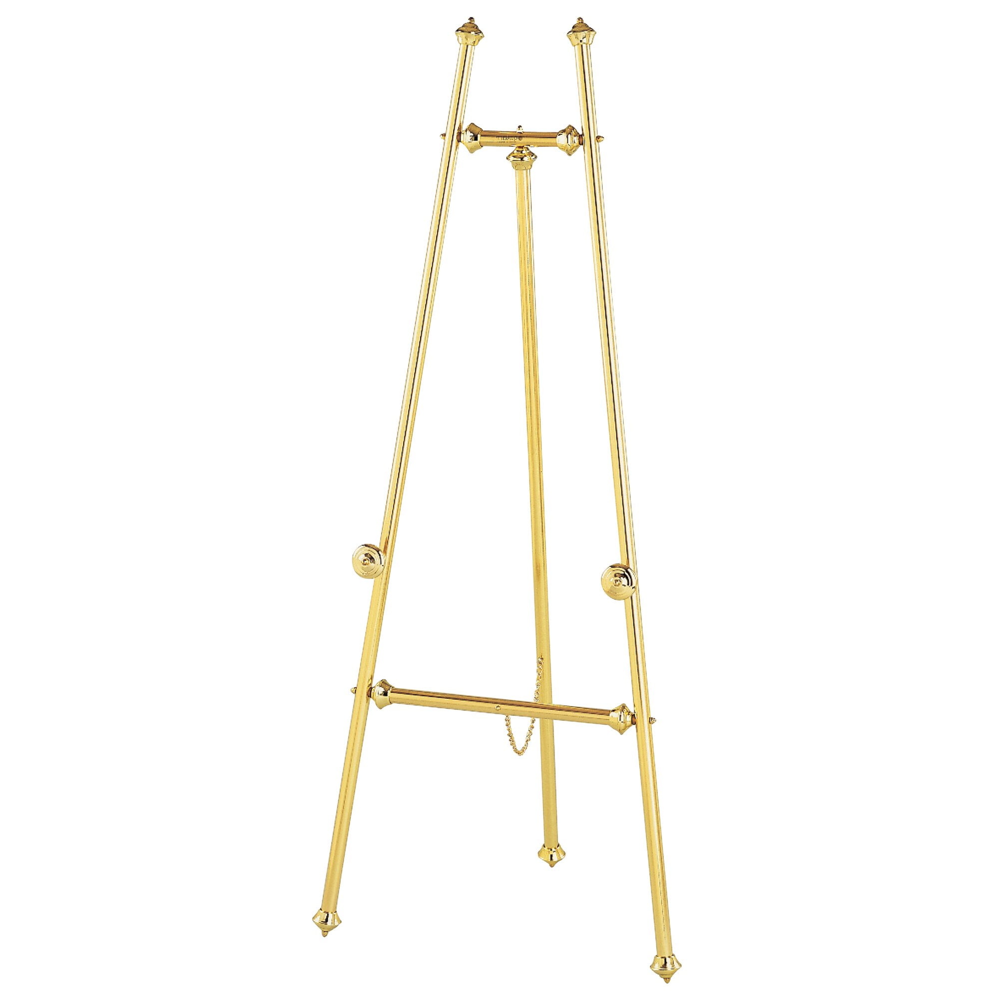 Quartet Decorative Brass Display Easel 59 Tripod Base - Display Easels