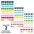 thumbnail image 1 of Simplified System by Emily Ley for AT-A-GLANCE Shapes Sticker Pack, Set of 6, 1 of 4