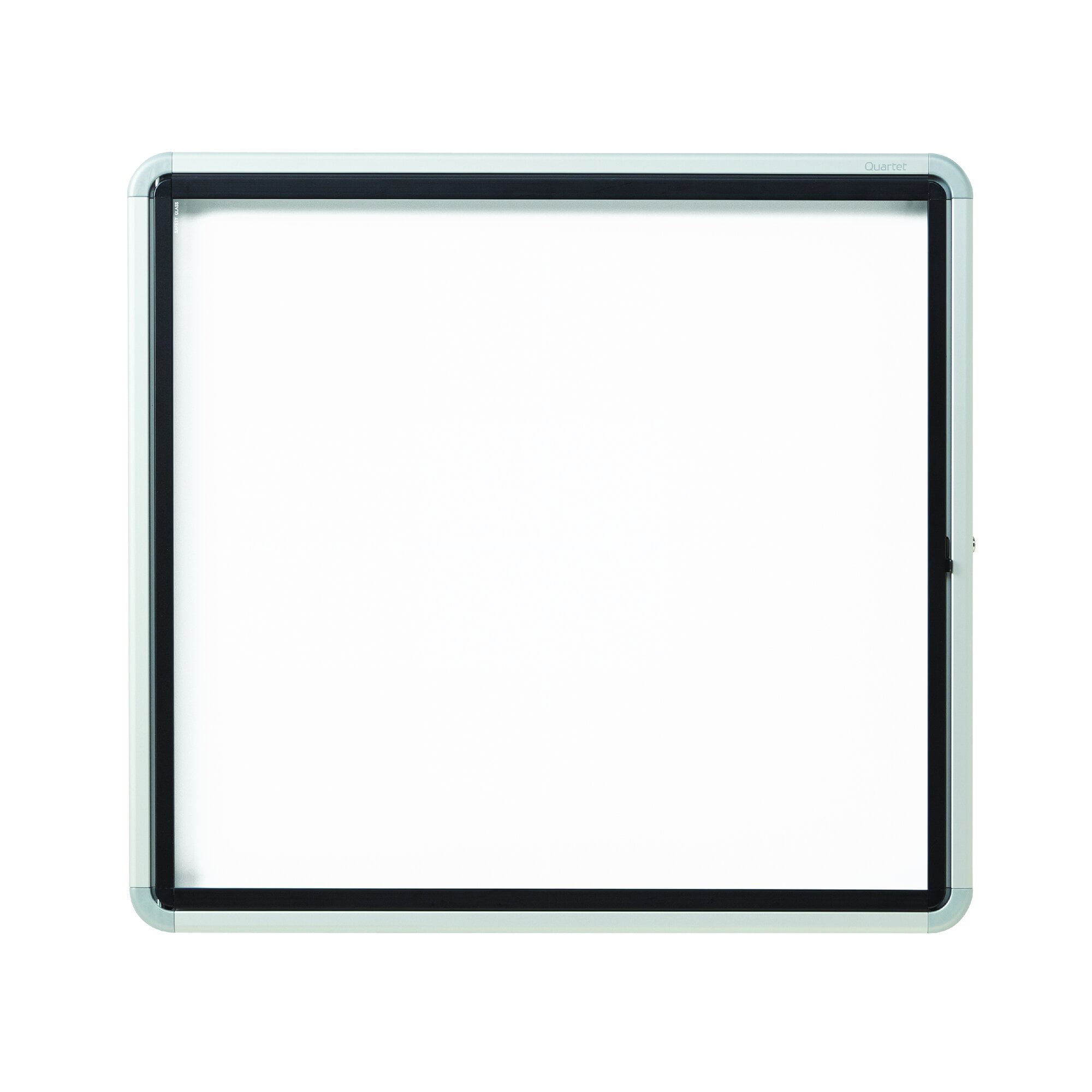 Quartet Enclosed Magnetic Whiteboard for Outdoor Use 30 x 27 or 6 Sheets 1 Swing