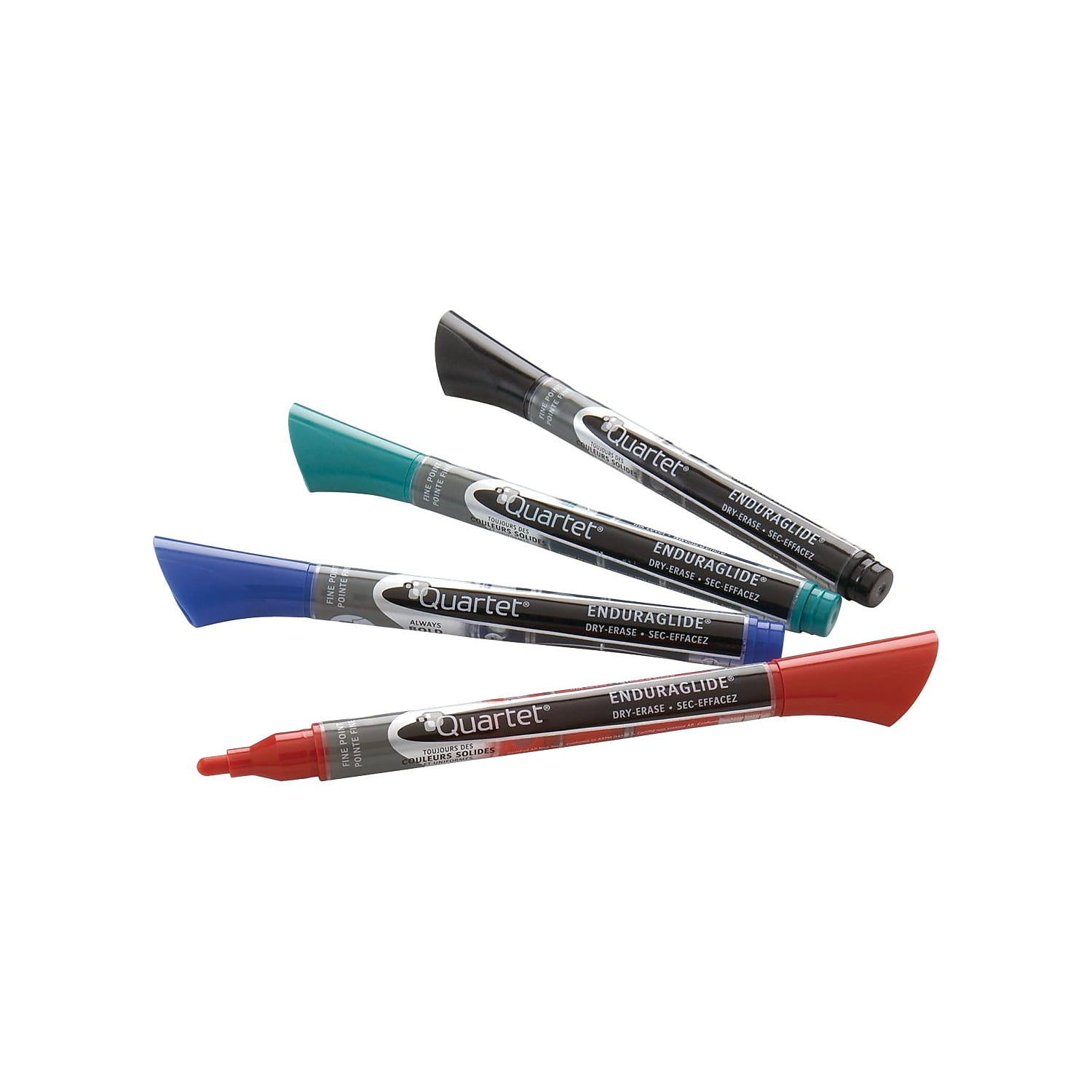 Quartet EnduraGlide Dry Erase Markers Fine Point Assorted 828478 ...