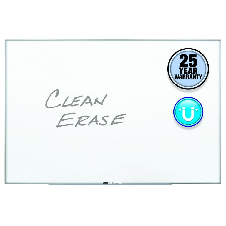 Fusion Nano-Clean Magnetic Whiteboard, 72 x 48, White Surface, Silver Aluminum Frame Fusion Nano-Clean Magnetic Whiteboard, 72 x 48, White Surface, Silver Aluminum Frame
