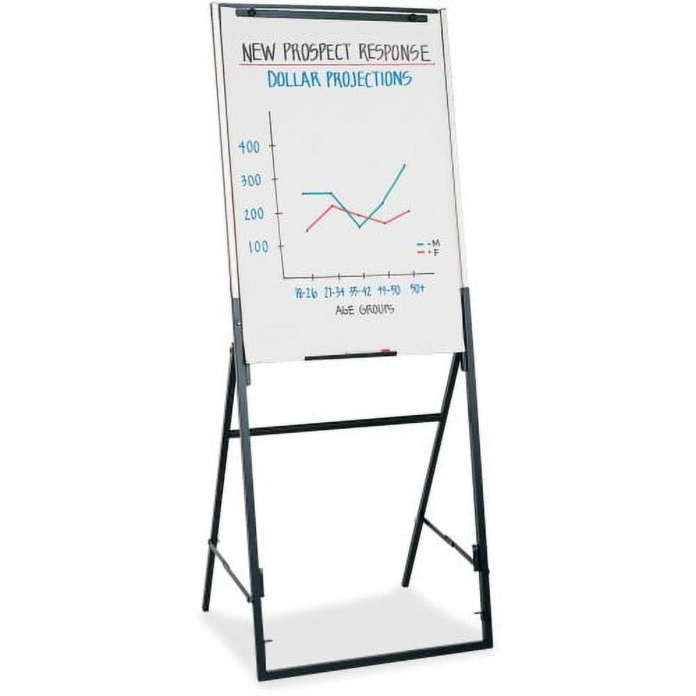 Flipside Products Spiral Bound Flip Chart Stand Retail, 24 x 33 x 14, Blue