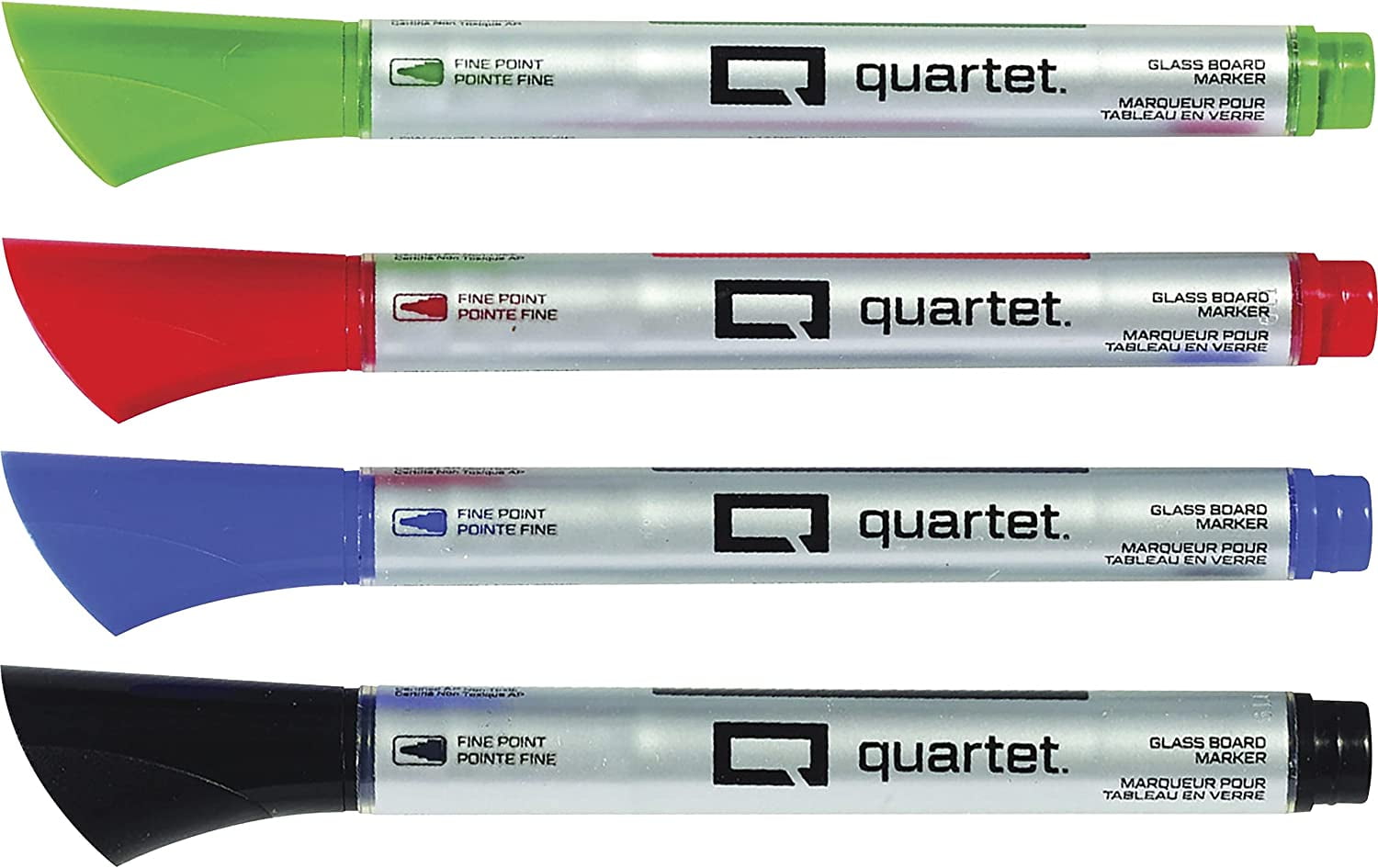 Quartet Glass Board Dry Erase Markers, Premium, Fine Tip, Assorted