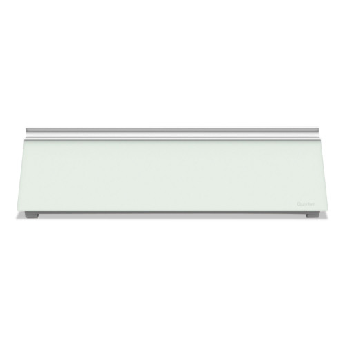 Quartet Glass Dry Erase Desktop Computer Pad, 18 x 6, White Surface