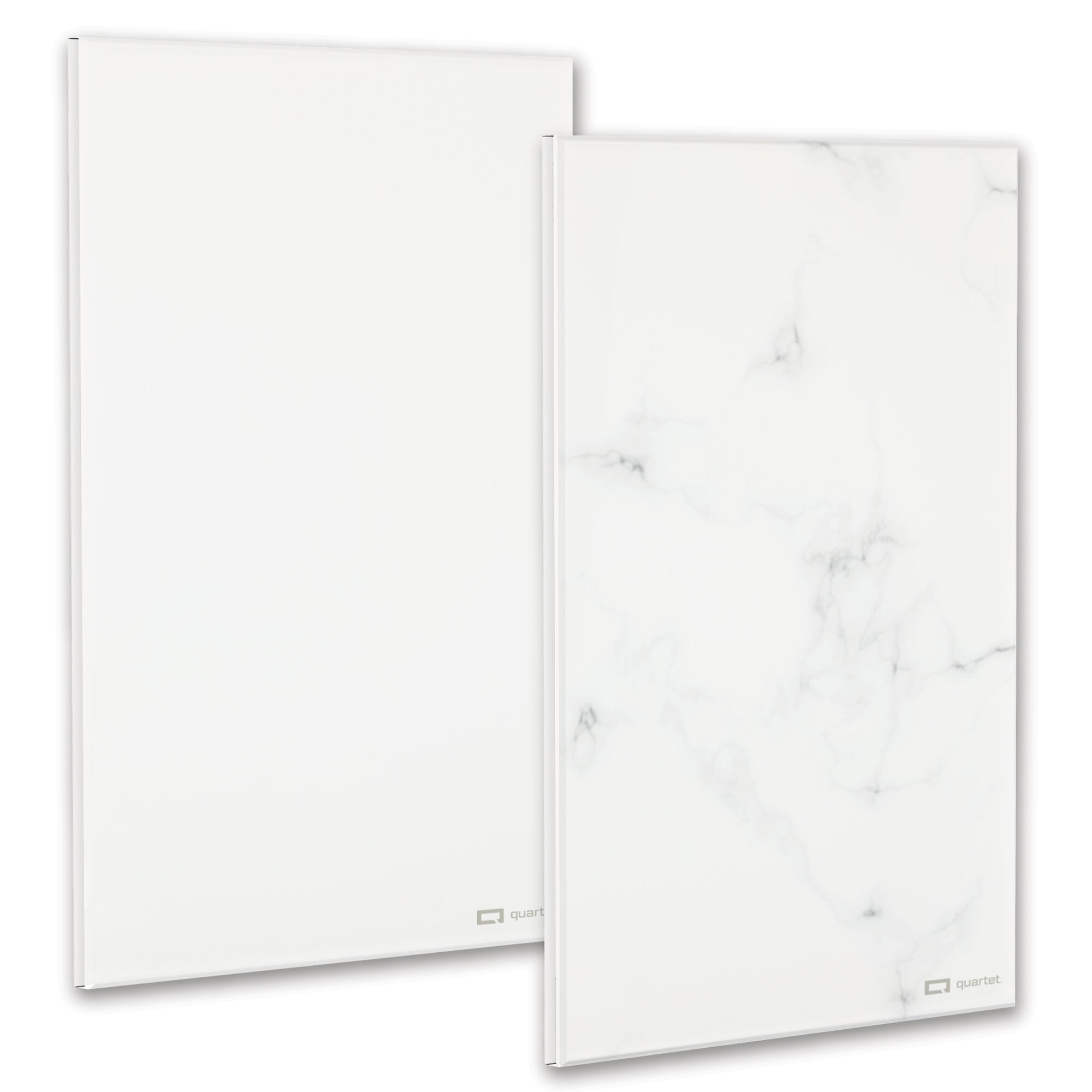 Quartet Glass DryErase Notepad, 2 Pack, 9" x 6", Small Whiteboard