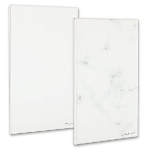 Quartet Glass Notepad Whiteboards, 9" x 6", 2-Pack, Frameless, Desktop Boards
