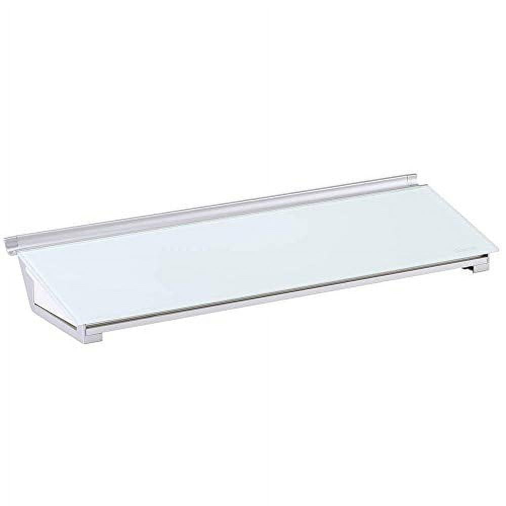Quartet Glass Dry Erase White Board, Desktop Computer Pad for