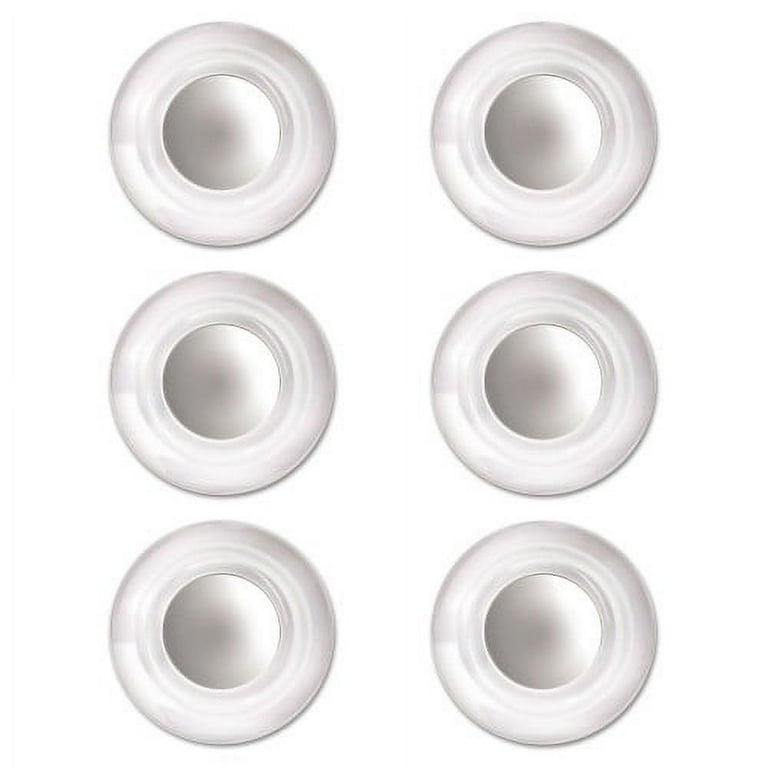 Glass Magnets, Large, Clear, 0.45 Glass Magnets, Large, Clear, 0.45