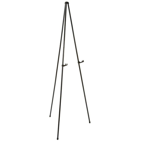 Quartet Heavy-Duty Instant Easel, 63", Supports 10 lbs., Tripod Base
