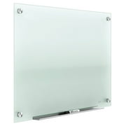 Quartet® Infinity Glass Marker Board, 24" x 18", Frost Surface G2418F